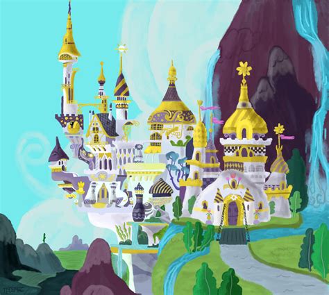 mlp twilight's castle|celestia castle my little pony.